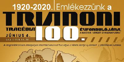 1920-2020. Emlkezznk a Trianoni tragdia 100. vforduljra, a magyar nemzet gysznapjra!